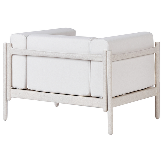 Fauteuil Matière synthétique Beige clair FERRETTI - Beliani - Image 5