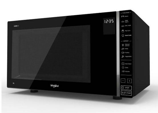 Micro ondes solo 30l 900w noir MWP301B Whirlpool - Image 2