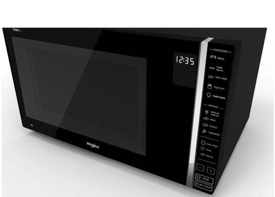 Micro ondes solo 30l 900w noir MWP301B Whirlpool - Image 4