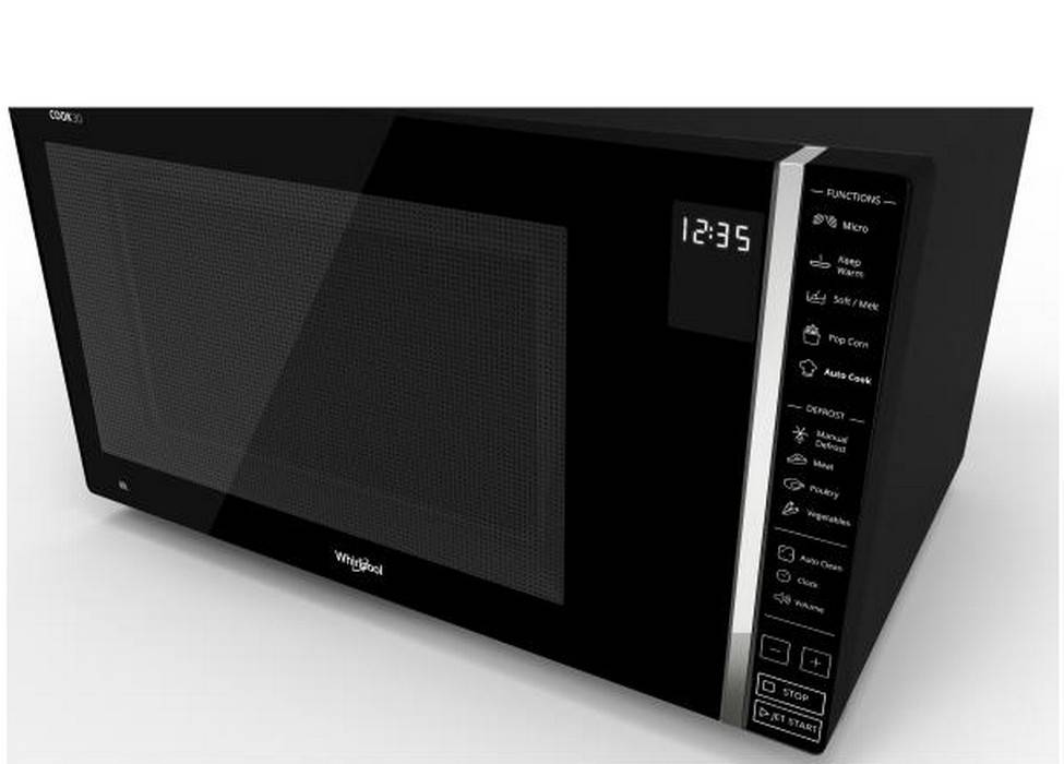 Micro ondes solo 30l 900w noir MWP301B Whirlpool - Image 4