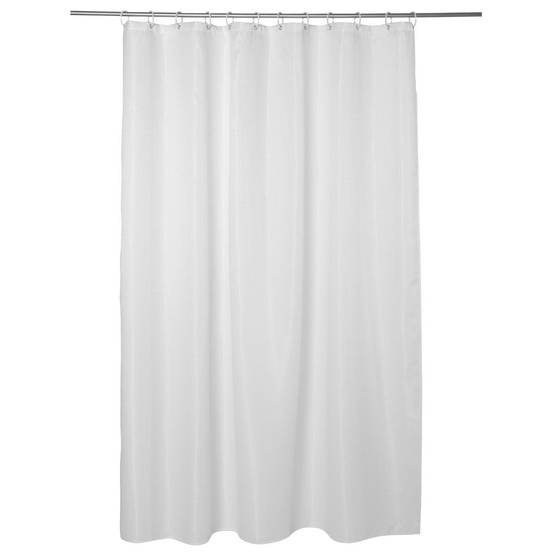 Rideau de Douche "Nid d'Abeille" 180x200cm Blanc - Image 1