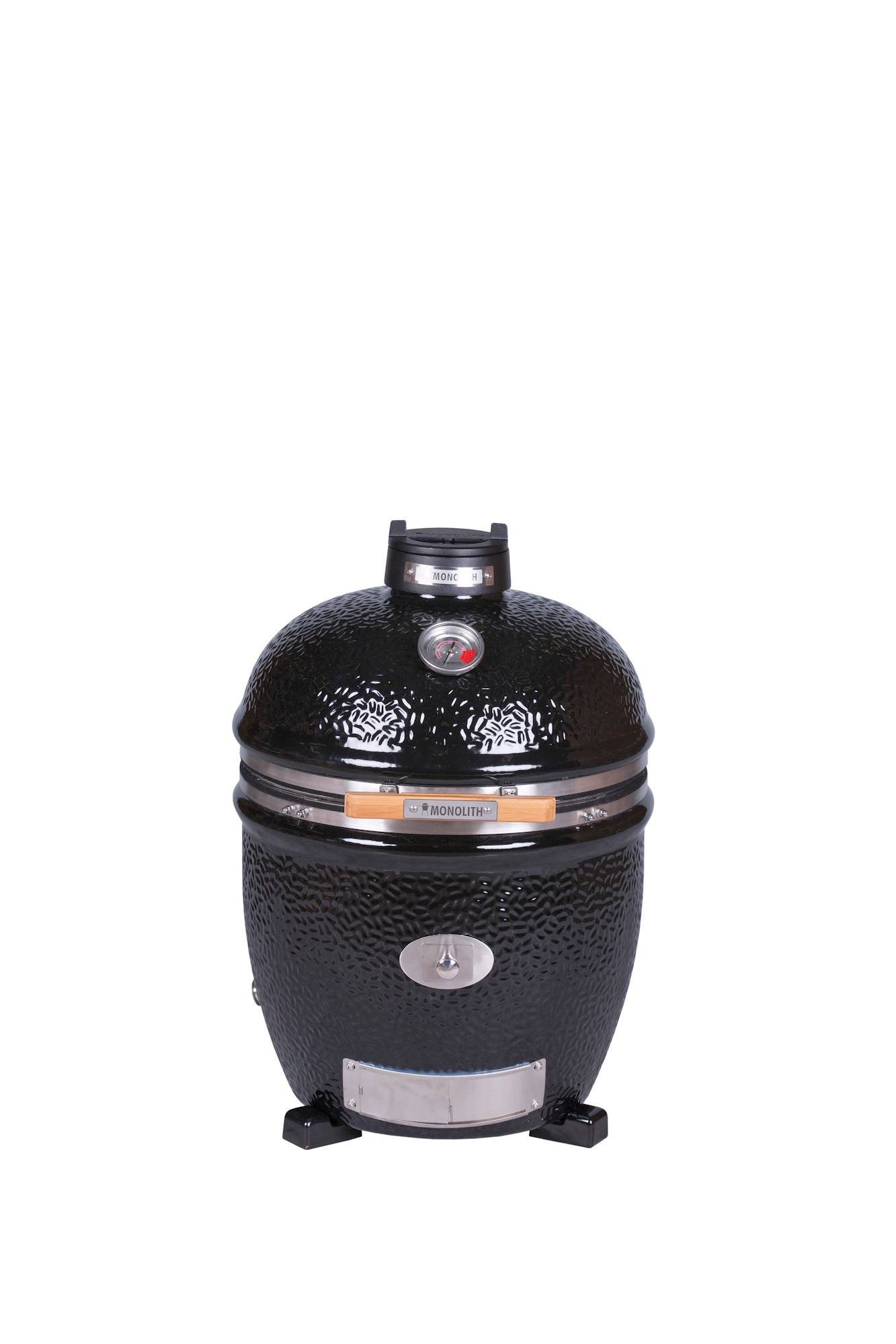 Kamado Monolith CLASSIC Noir ProSerie 2.0 sans Chariot - Image 1