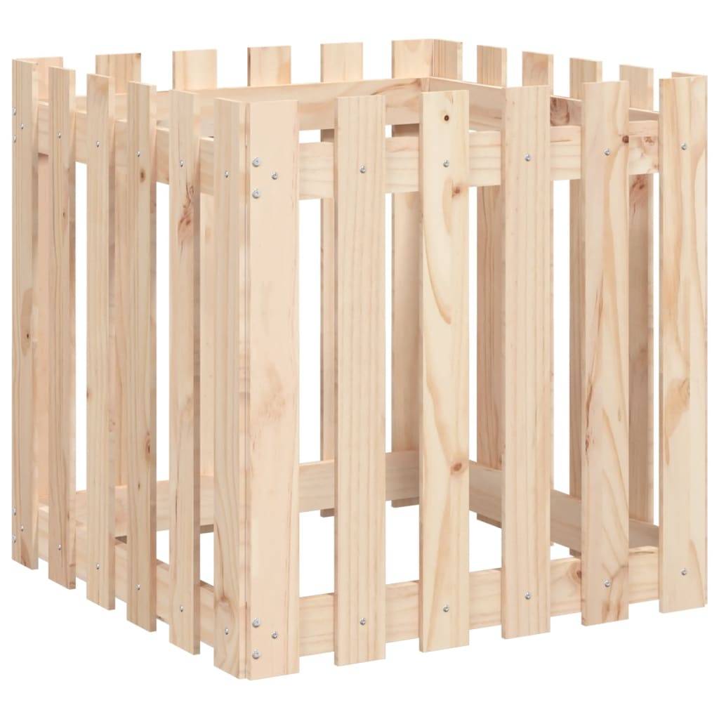 Prolenta Premium - Jardinière bois marron 60 x 60 x 60 cm - Prolenta premium p324.4 - Image 4