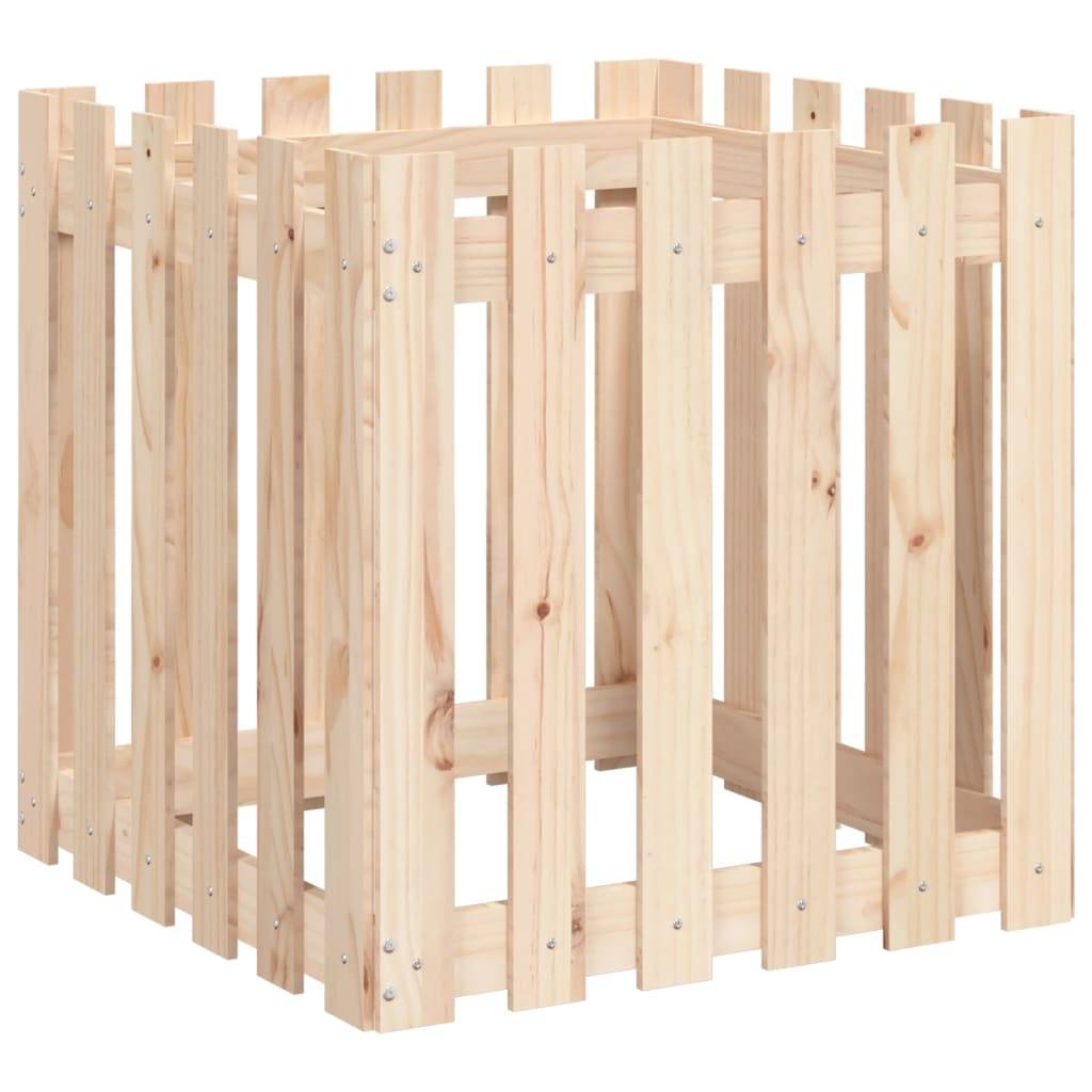 Prolenta Premium - Jardinière bois marron  60 x 60 x 60 cm  - Prolenta premium p324.4 - Image 1