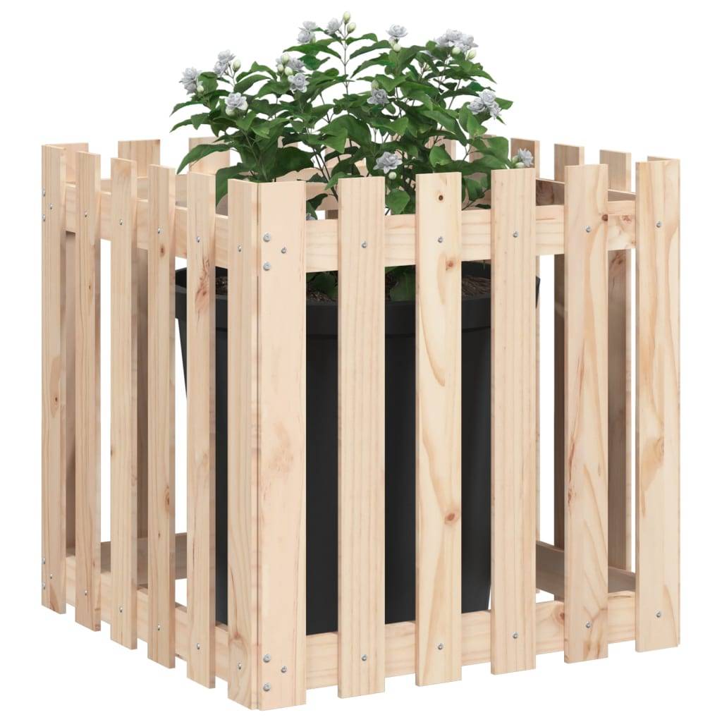 Prolenta Premium - Jardinière bois marron  60 x 60 x 60 cm  - Prolenta premium p324.4 - Image 3