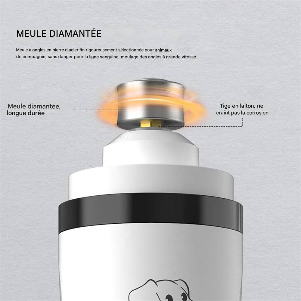 Broyeur d'ongles pour animaux de compagnie DtopbuyAge - Image 3