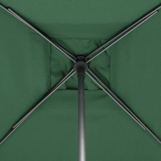 Hesperide - Parasol droit carré "Soya" vert olive D2,5x2,5m en acier Hespéride - Image 3