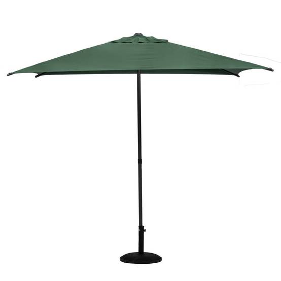 Hesperide - Parasol droit carré "Soya" vert olive D2,5x2,5m en acier Hespéride - Image 2