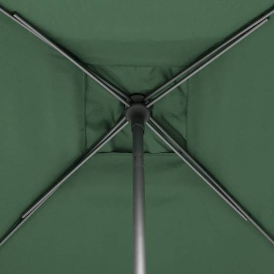 Hesperide - Parasol droit carré "Soya" vert olive D2,5x2,5m en acier Hespéride - Image 7