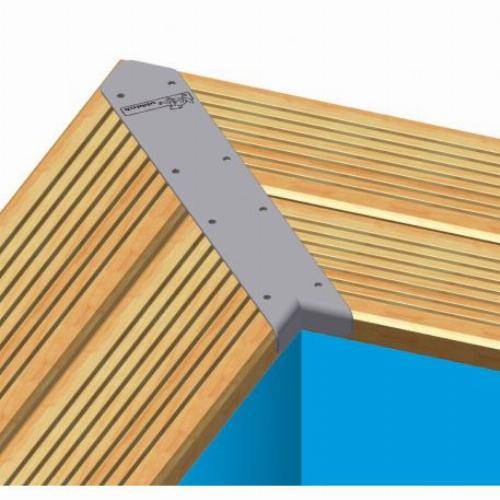 Ubbink - Piscine bois Linéa 8,00 x 5,00 x 1,40 m - Liner bleu - Ubbink - Image 4