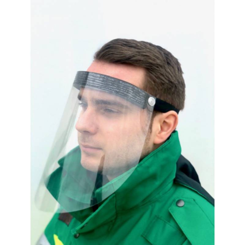 LOT DE DEUX VISIÈRES DE PROTECTION ANTI PROJECTION - Coloris - Transparent - Image 1