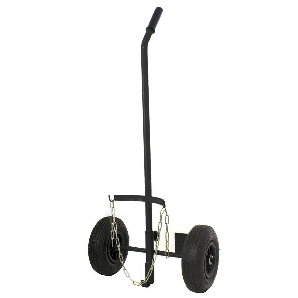 Chariot roues gonflées pour bouteille de gaz 6/13kg diamètre 220 mm - Image 1