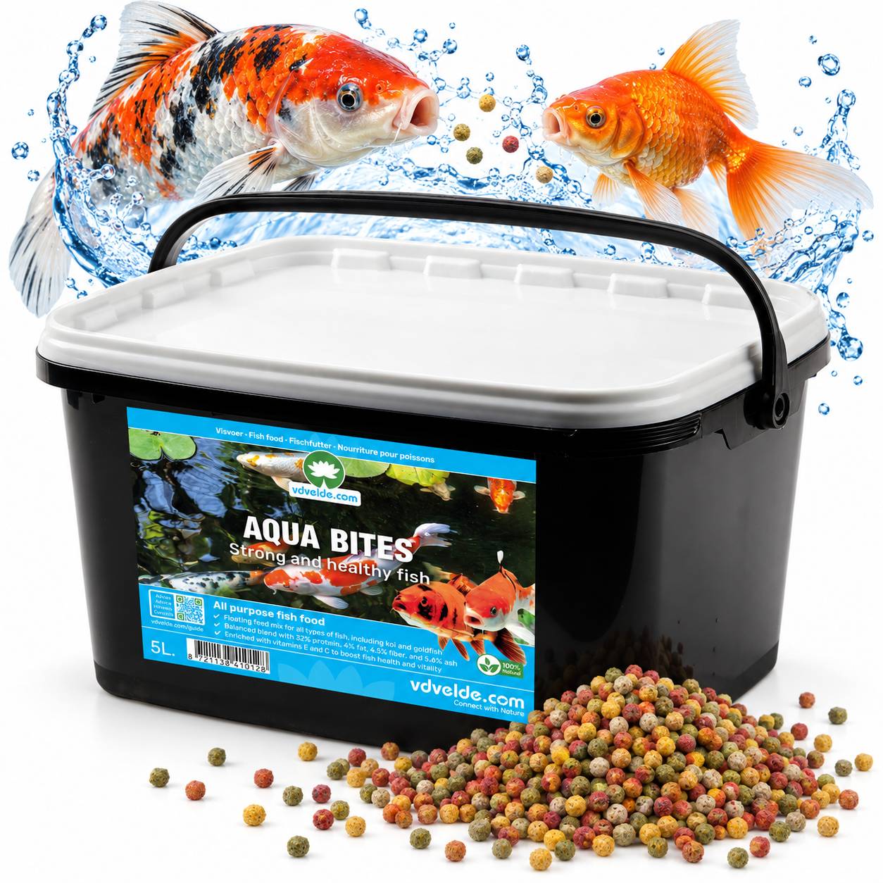 AQUA BITES nourriture pour poissons 5 l