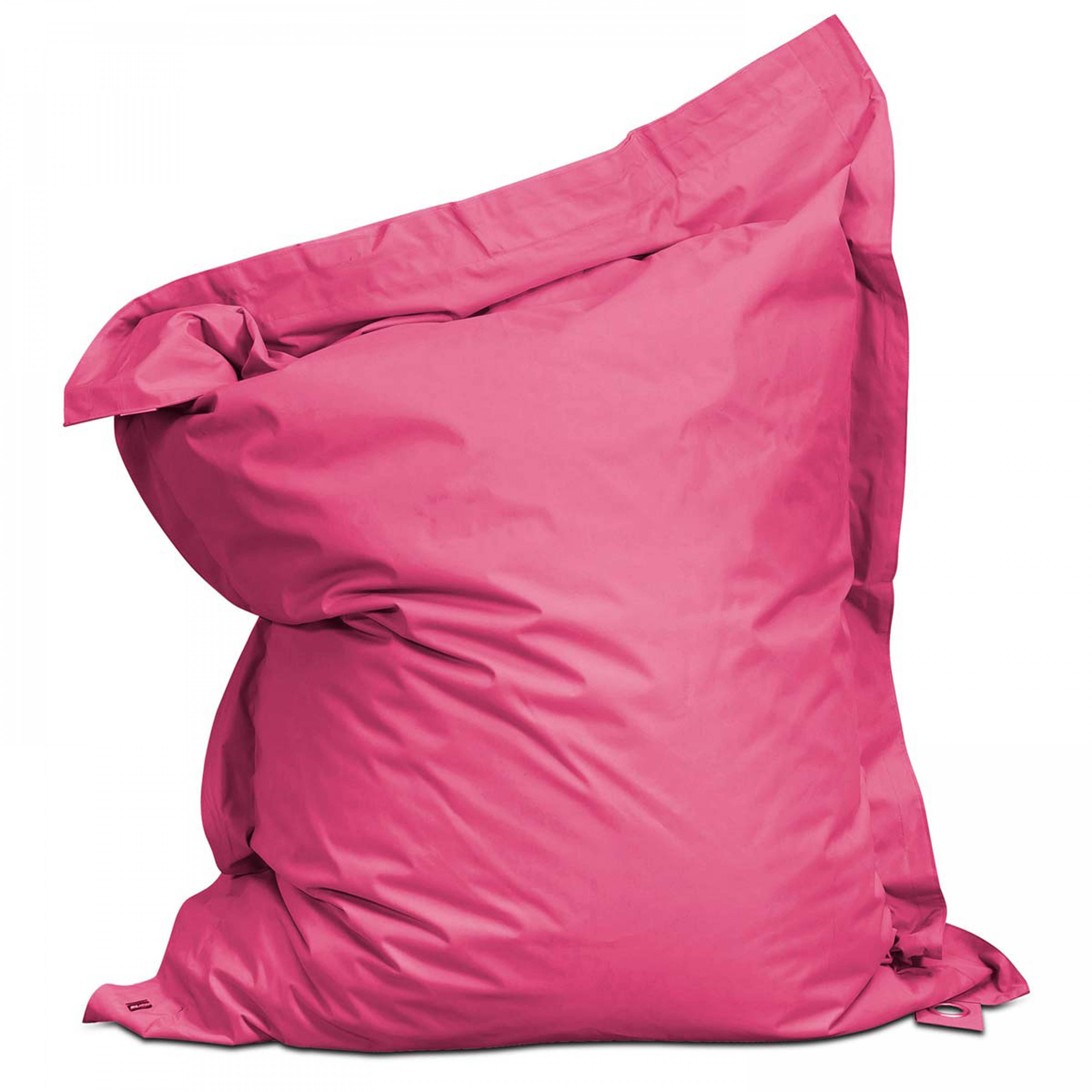 Oviala - Housse vide de pouf de jardin en polyester fuschia 140 x 120 cm - Oviala - Image 1