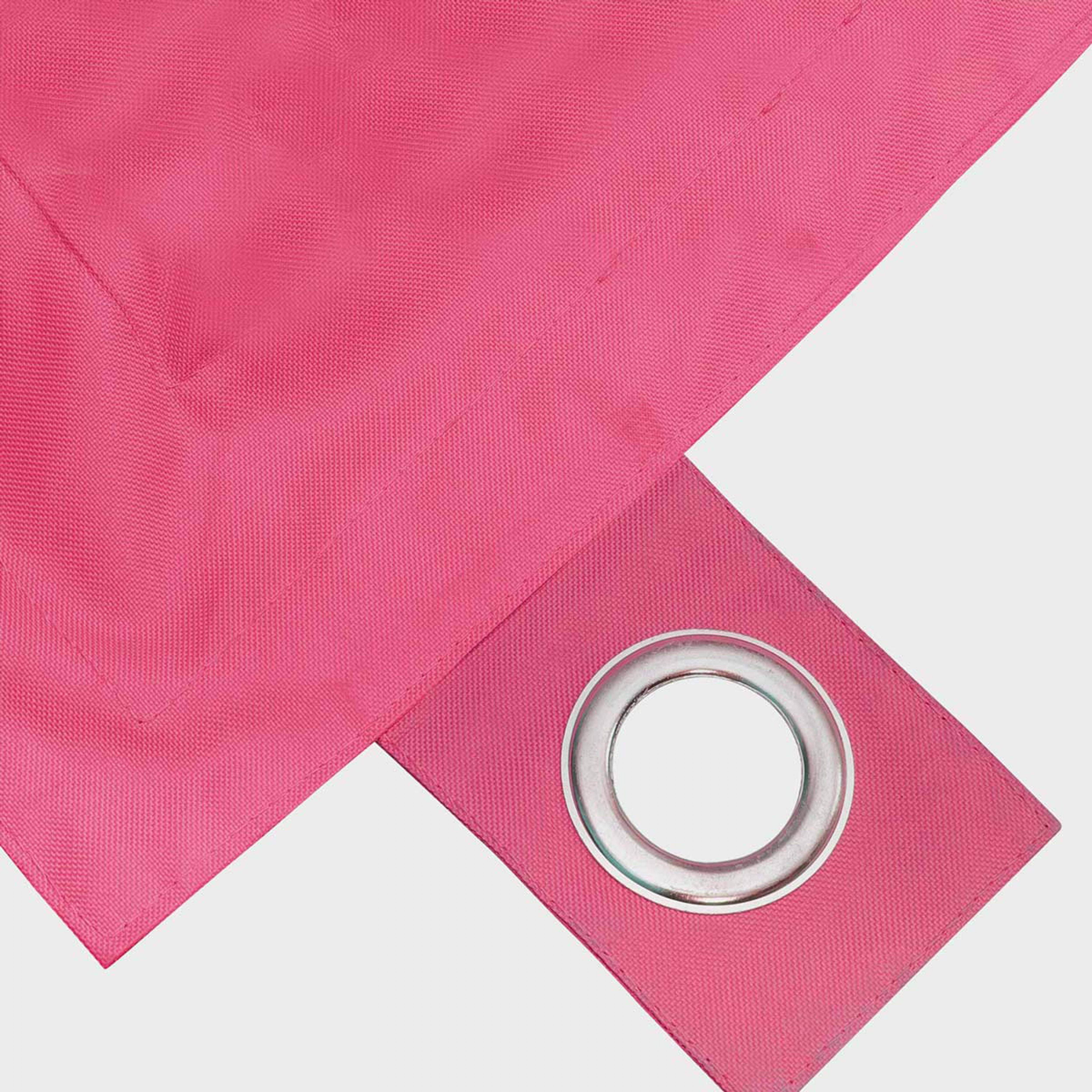 Oviala - Housse vide de pouf de jardin en polyester fuschia 140 x 120 cm - Oviala - Image 3