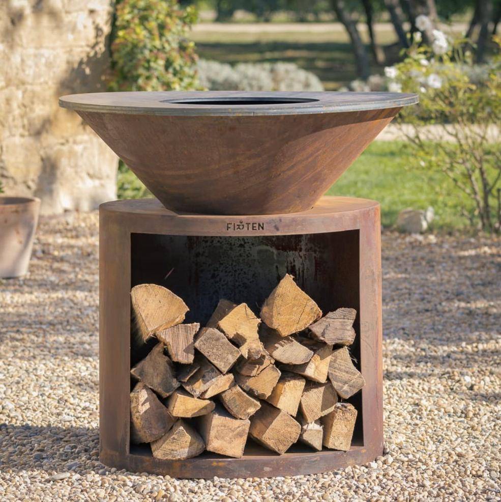Brasero Ellipse 100 Corten - Image 2