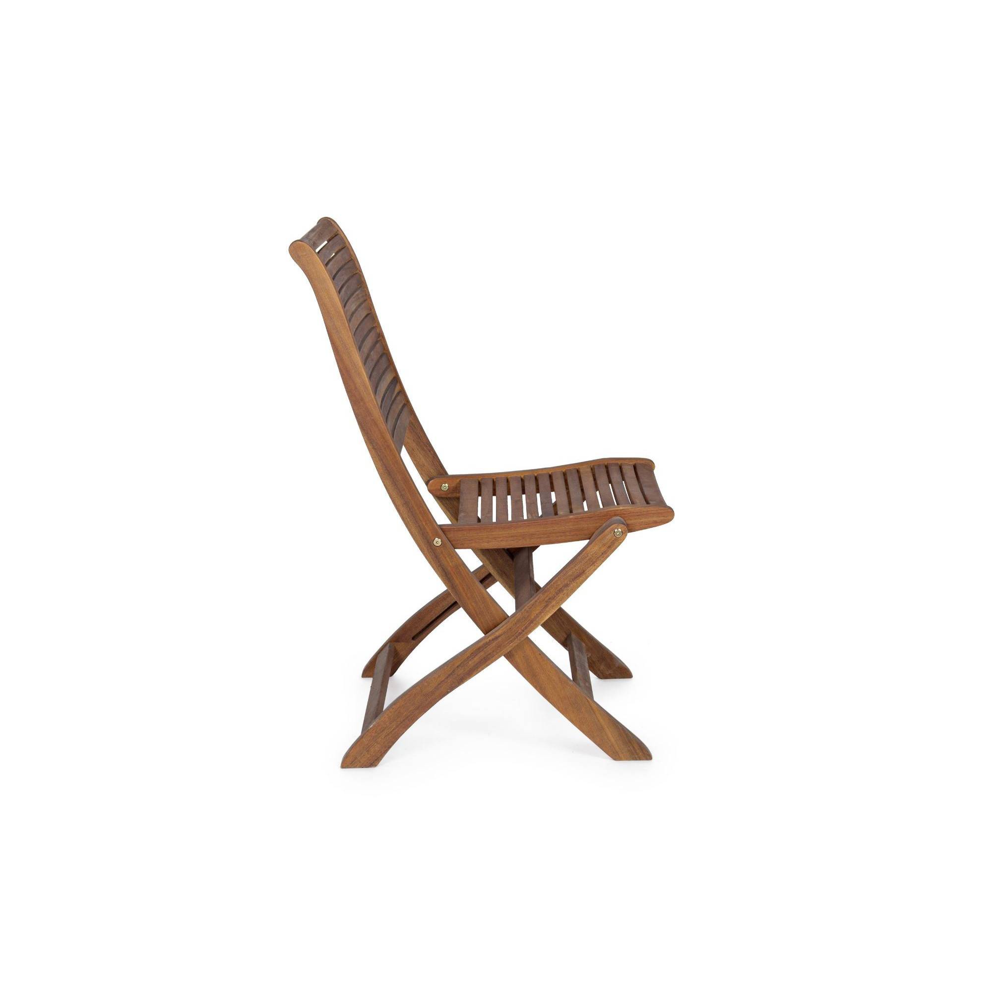 Autre - Chaises de jardin pliantes en acacia (lot de 2) - CANCALE - Image 8