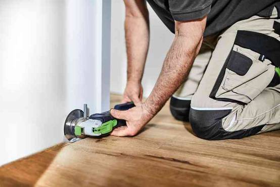 Outil oscillant VECTURO OSC 18 HPC 4,0 EI-Set - FESTOOL - avec 1 batterie 18V 4.0Ah - chargeur - accessoires - Systainer - 576593 - Image 4