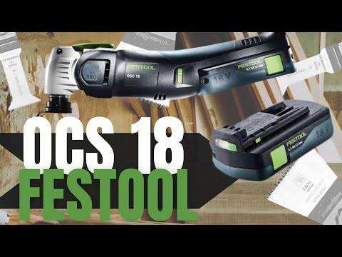 Outil oscillant VECTURO OSC 18 HPC 4,0 EI-Set - FESTOOL - avec 1 batterie 18V 4.0Ah - chargeur - accessoires - Systainer - 576593 - Image 6