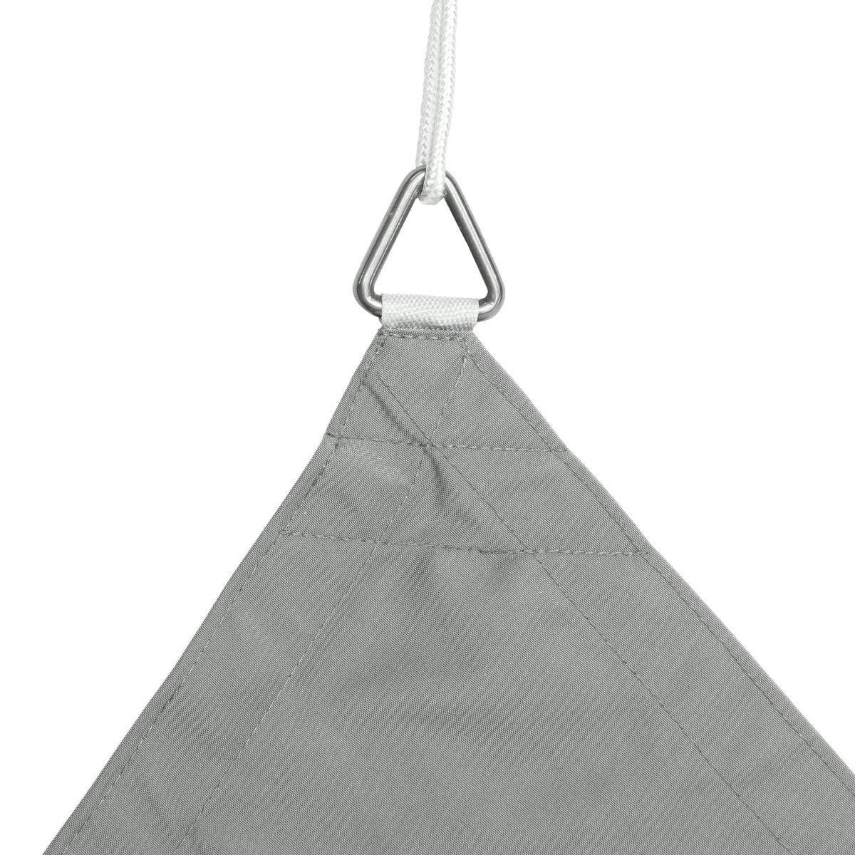 Hesperide - Voile d'ombrage rectangulaire "Shae" noisette 4x3m en polyester Hespéride - Image 3