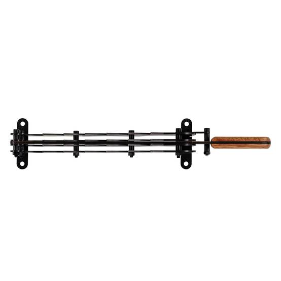 Couteau à copeaux fendeur de bûches fendeuse à main bois noir avec poignée - Image 4