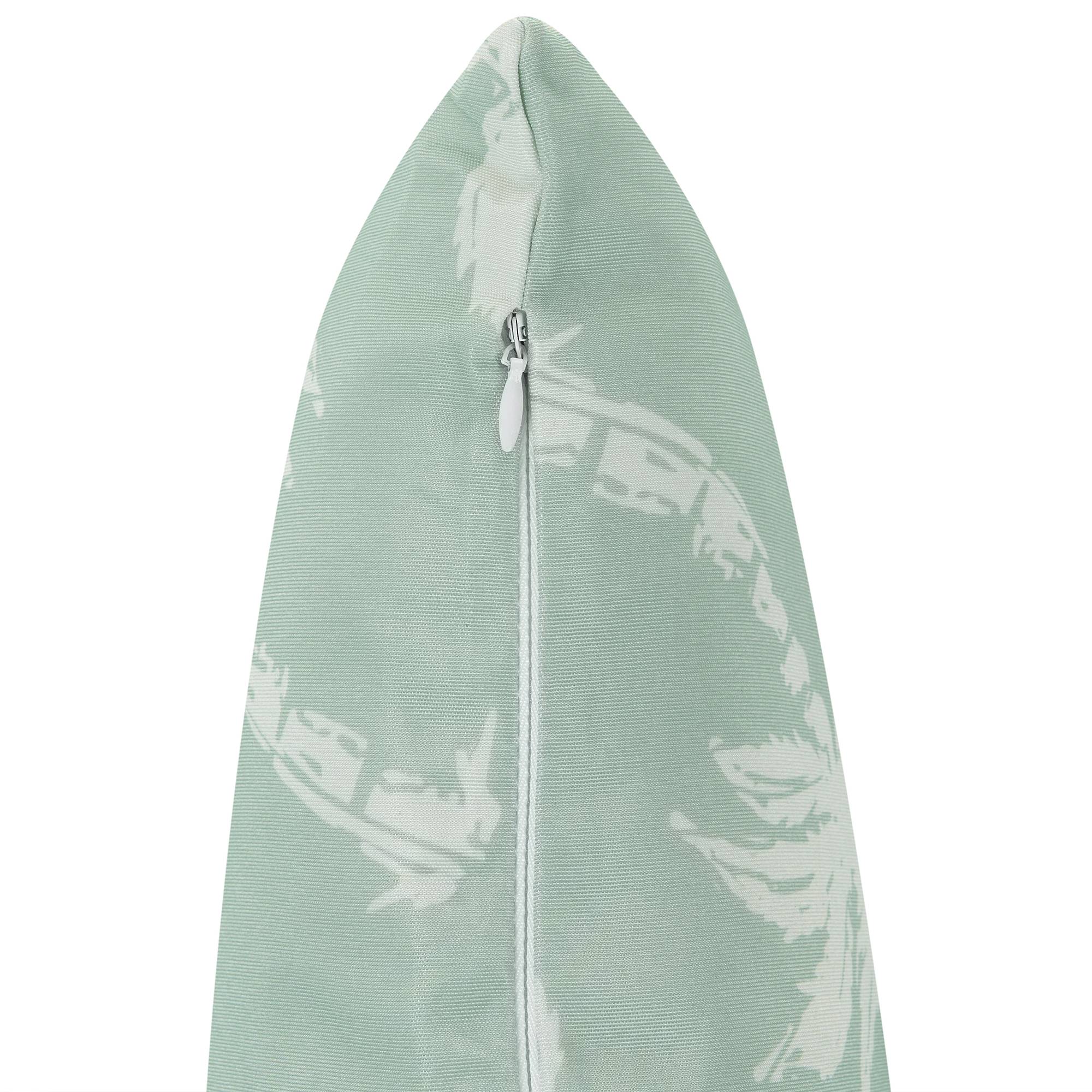 Beliani - Coussin d'extérieur Polyester Vert clair BONNETIA - 30x50x10- Beliani - Image 7