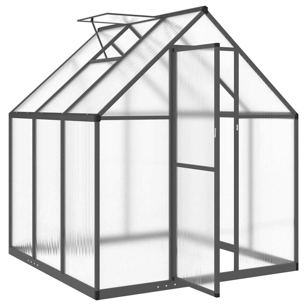 PANGIVO - Serre aluminium anthracite 169 x 169 x 195 cm - PANGIVO - Image 6