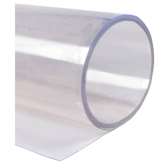 Nappe Transparente Epaisseur 15 Microns Taille 100X250CM Composition 100% PVC Caoutchouc Protecteur De Meubles - Image 1