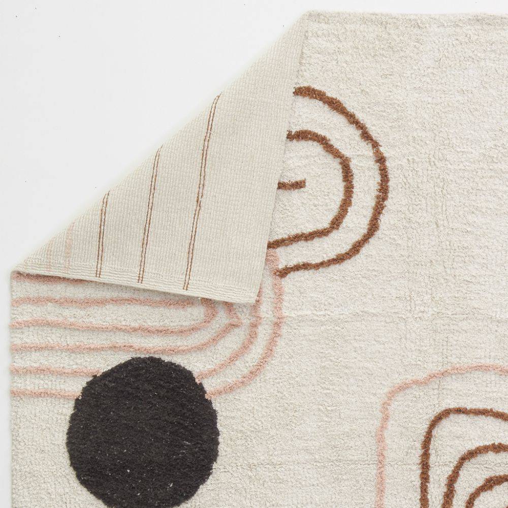 Aubry Gaspard - Tapis en coton tufté Arty - Image 3