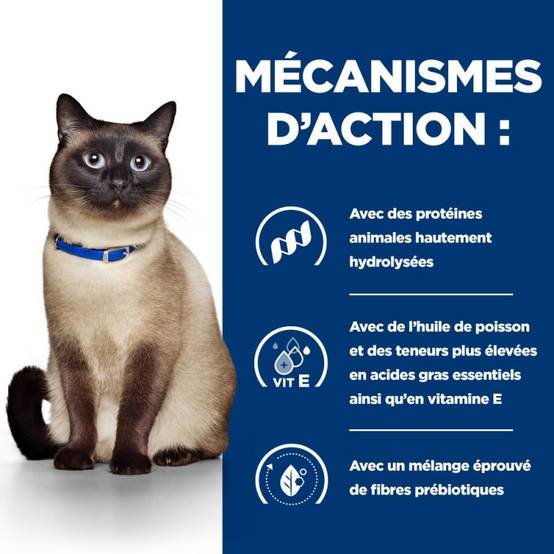 CROQUETTE CHAT ADULT PRESCRIPTION DIETS Z/D FOOD SENSITIVITIES - HILL'S 6 kg - Image 5