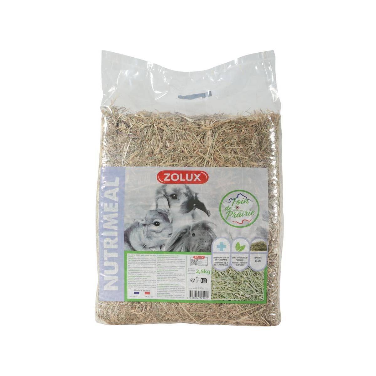 Zolux - Foin des près pour rongeurs (Lot de 3) - Image 1