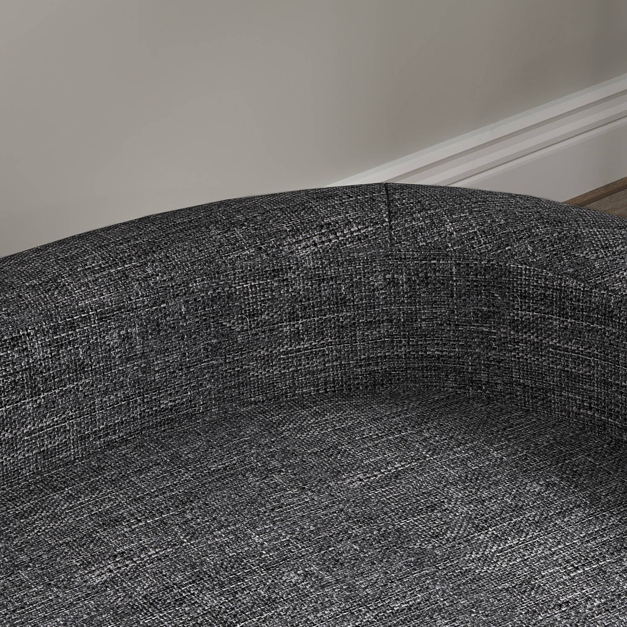 ComfortXL - Canapé chien surélevé polyester et bois 98 x 67 cm gris foncé grand chien couchage lavable - ComfortXL Outdoor Living - Image 10