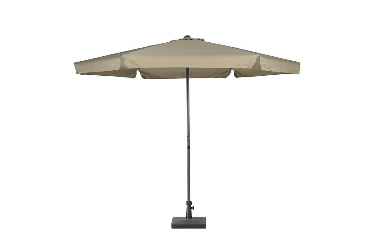 Garden Impressions - Parasol Delta - Ø 300 - noir charbon - taupe - Garden Impressions - Image 1