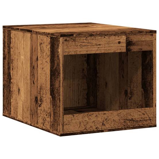 Vidaxl - Meuble de bac à litière pour chat vieux bois bois d'ingénierie vidaXL 857767 - Image 2