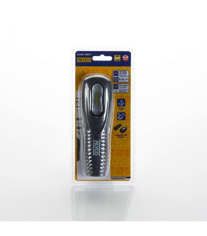 ALYCO - Lampe rechargeable 3w cob ip20 alyco ALYCO 190571 - Image 4