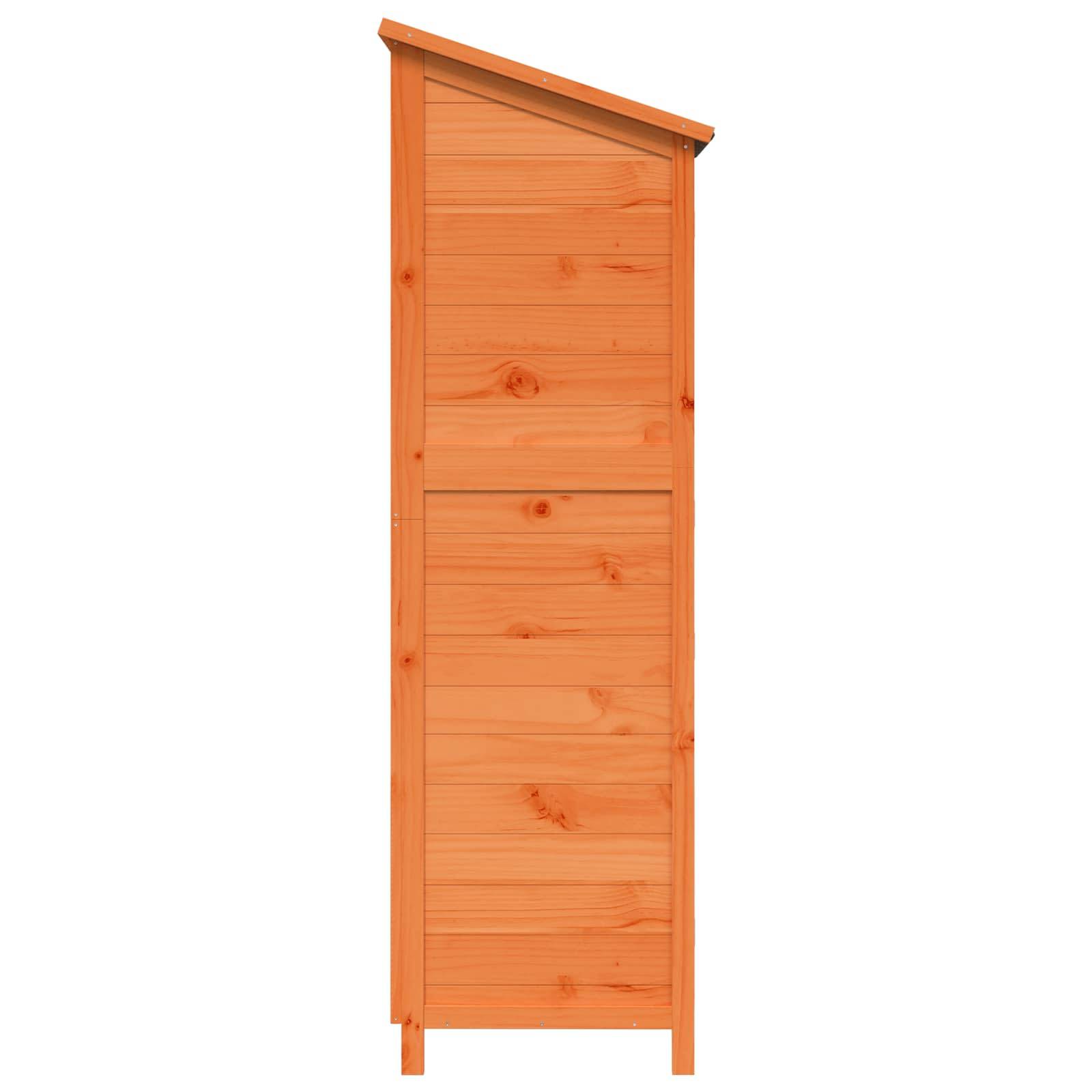 PANGIVO - Abri de jardin bois de sapin marron 59 x 56 x 176 cm - PANGIVO - Image 6