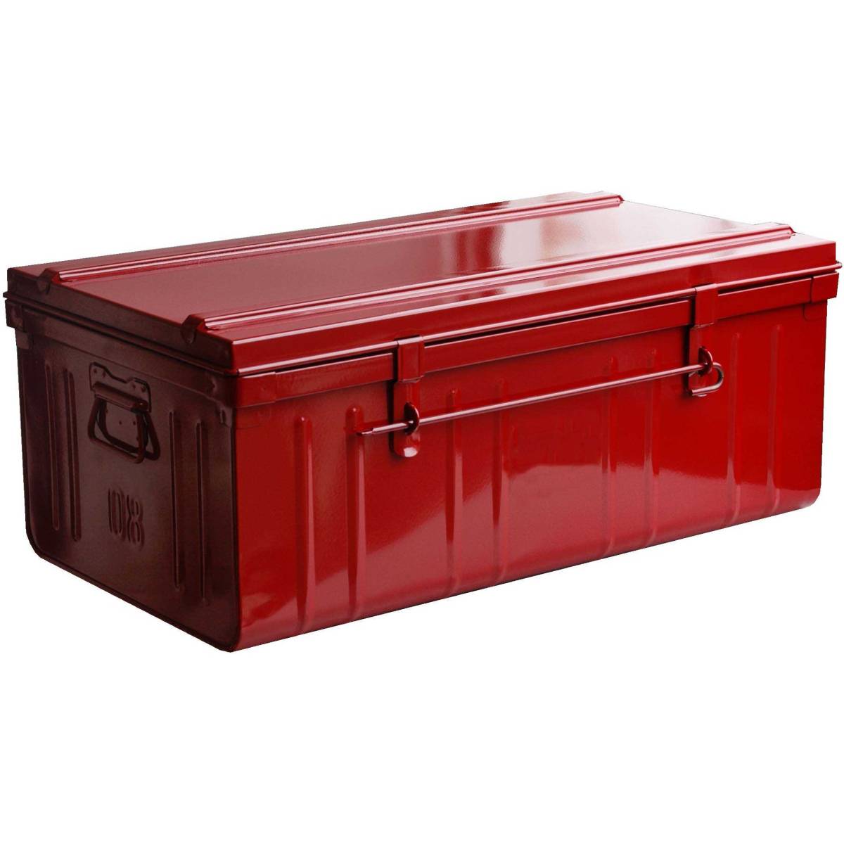 Pierre Henry - Cantine de rangement Premium en acier rouge 95 litres