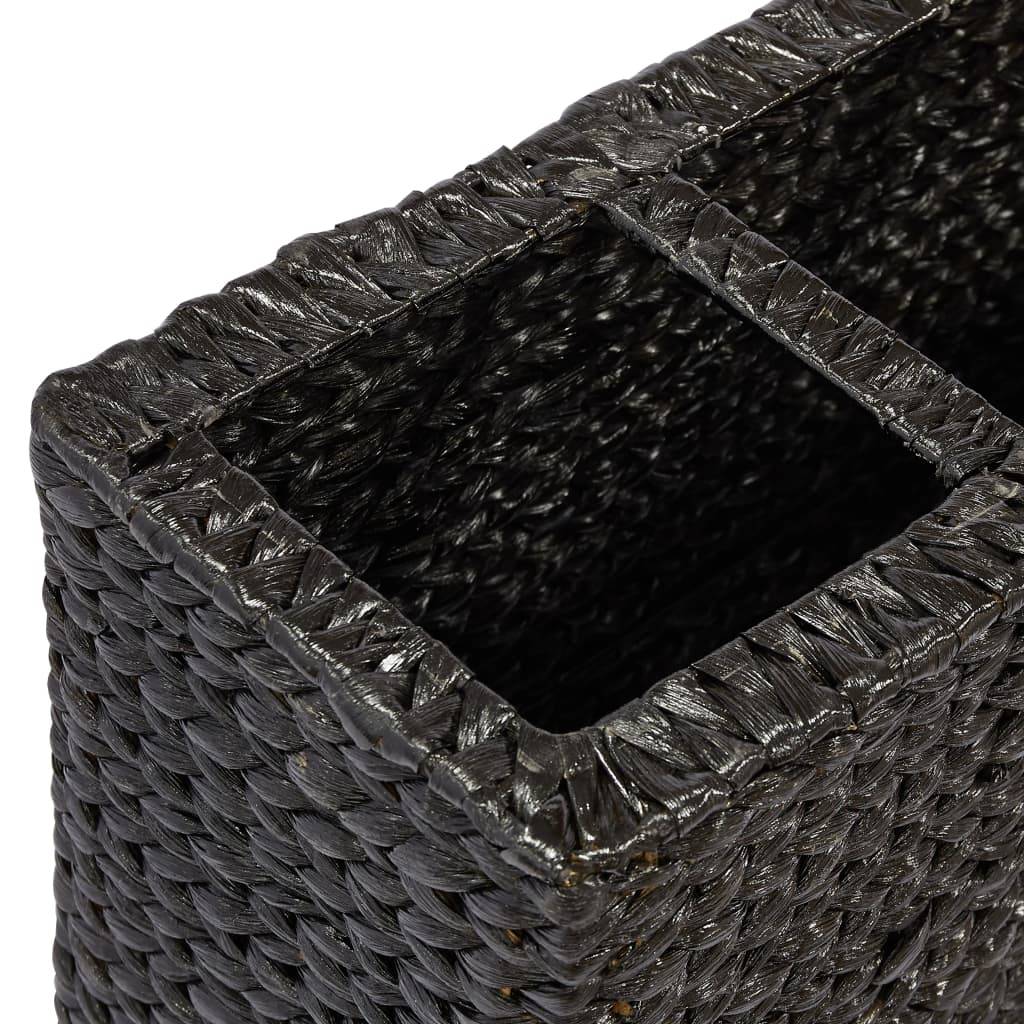 Helloshop26 - Jardinière lit surélevé plantes fleurs jardin avec 4 pots Jacinthe d'eau noir - Image 6