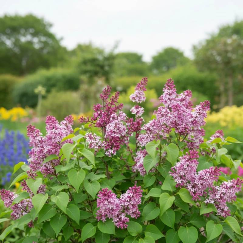 Lilas de Chine Josee, Syringa à fleurs Rose - feuillage Caduc - Pot de 1,5L - 10/20 cm-  hauteur à maturité De 2,50 m à 3,00 m - Image 4