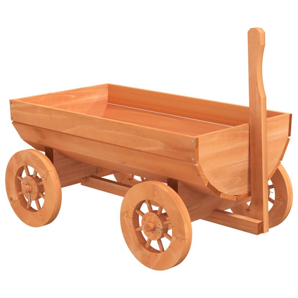 Vidaxl - Chariot décoratif 70x43x54 cm bois massif de sapin vidaXL 364227 - Image 2