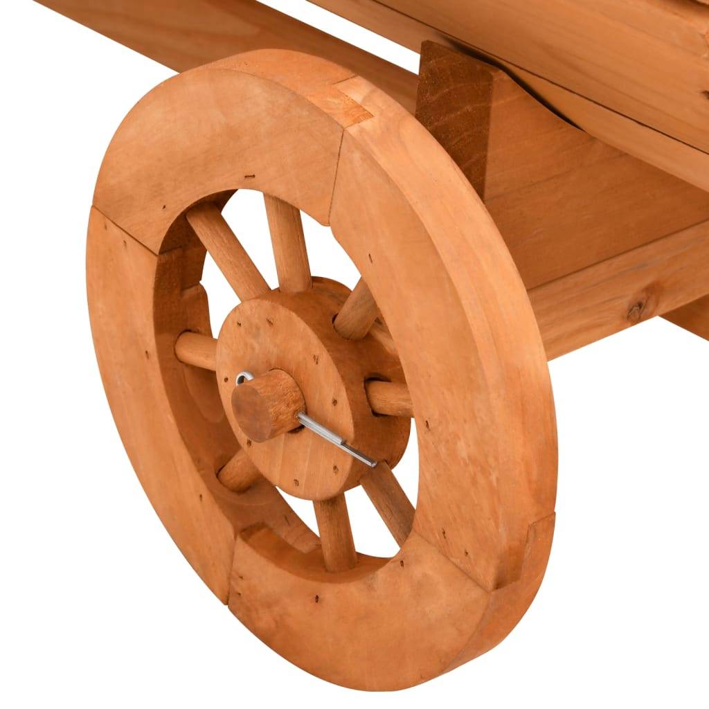 Vidaxl - Chariot décoratif 70x43x54 cm bois massif de sapin vidaXL 364227 - Image 5