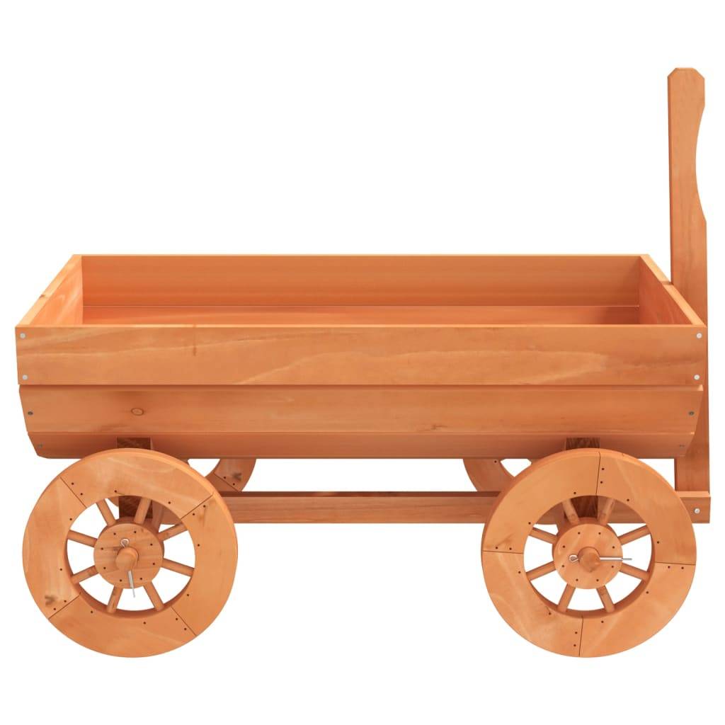 Vidaxl - Chariot décoratif 70x43x54 cm bois massif de sapin vidaXL 364227 - Image 9