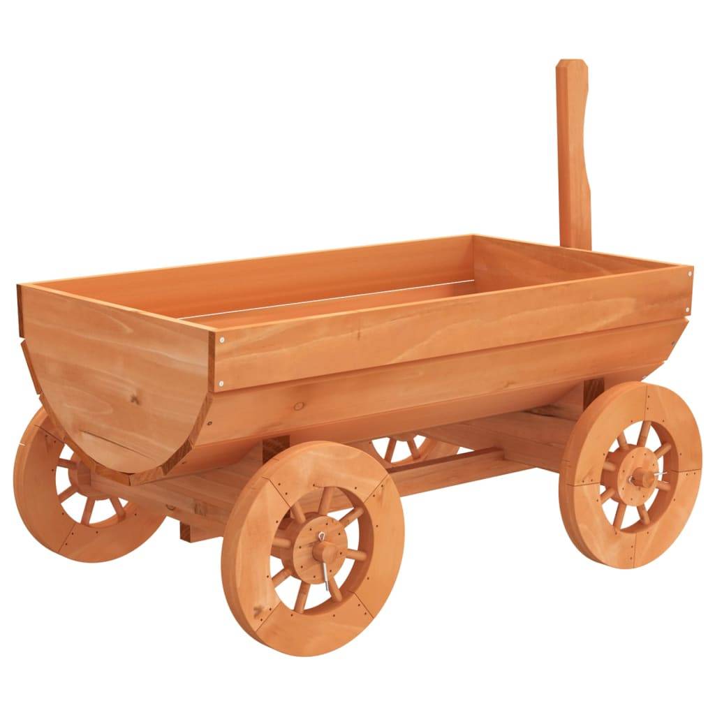 Vidaxl - Chariot décoratif 70x43x54 cm bois massif de sapin vidaXL 364227 - Image 7