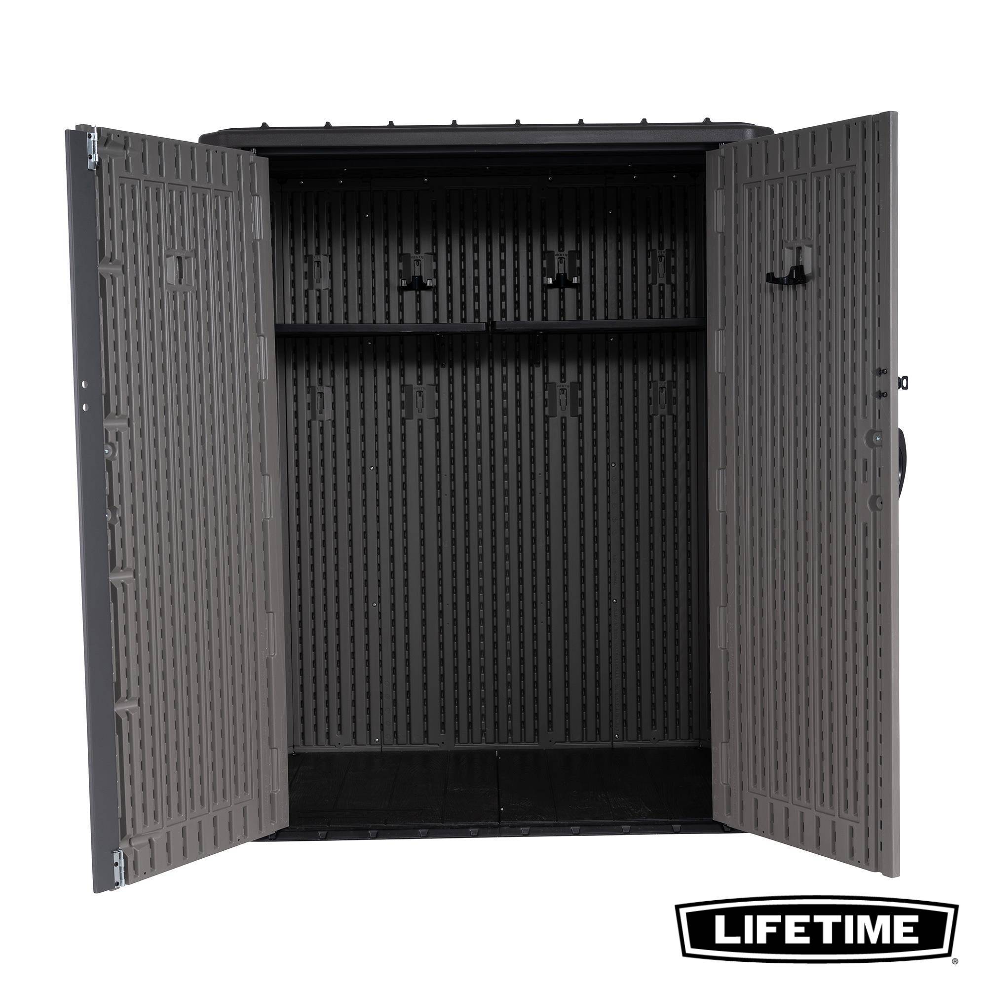 Lifetime - Armoire verticale d'exterieur resine 2060L/2m3 LIFETIME #60375U - Image 3