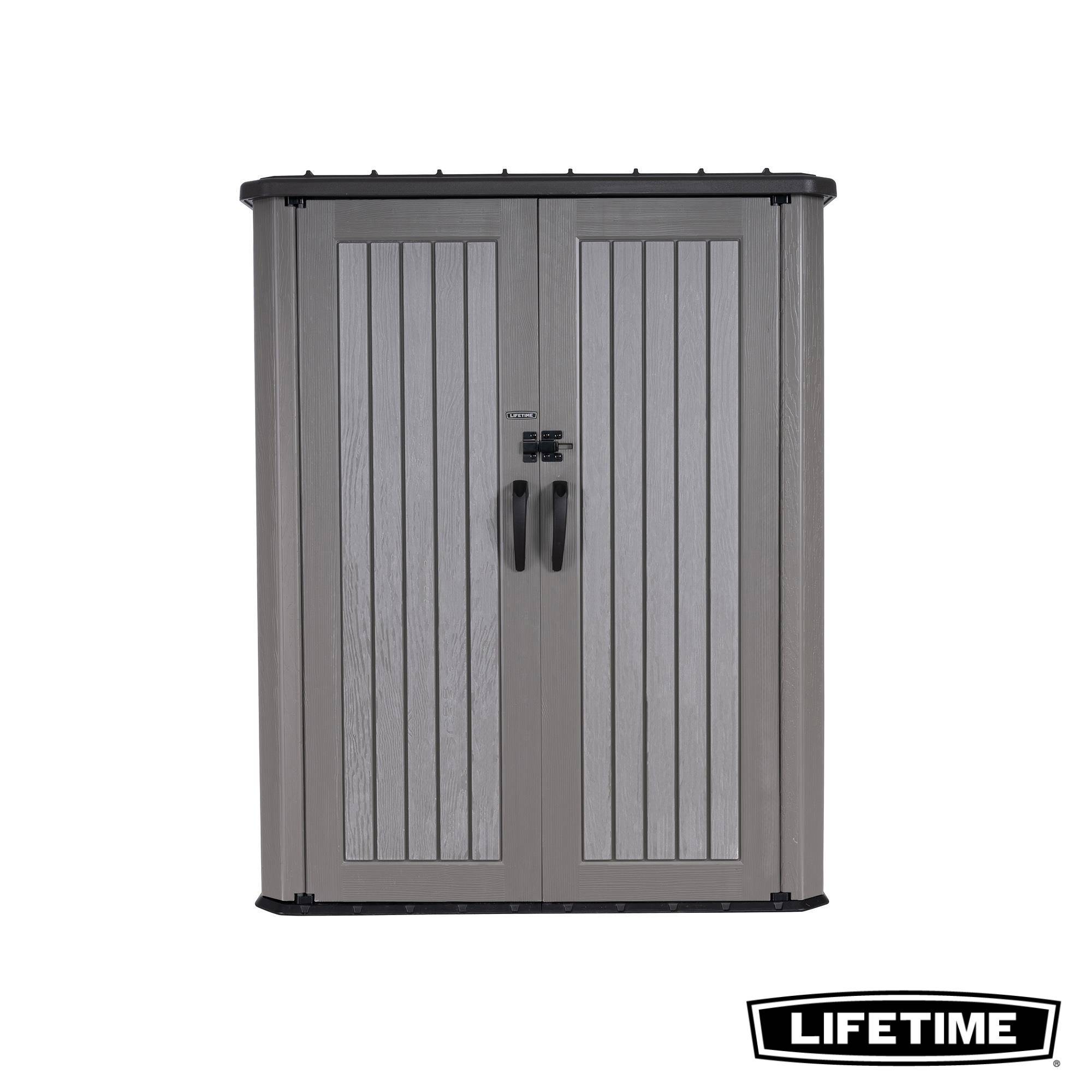 Lifetime - Armoire verticale d'exterieur resine 2060L/2m3 LIFETIME #60375U - Image 2