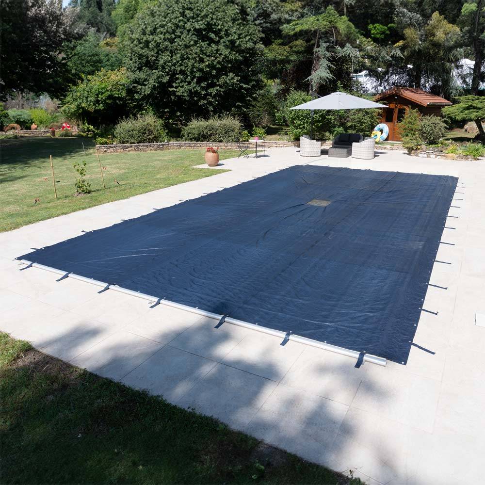 Terre Jardin - Bâche piscine rectangulaire 9 x 4 Bleu - Image 6