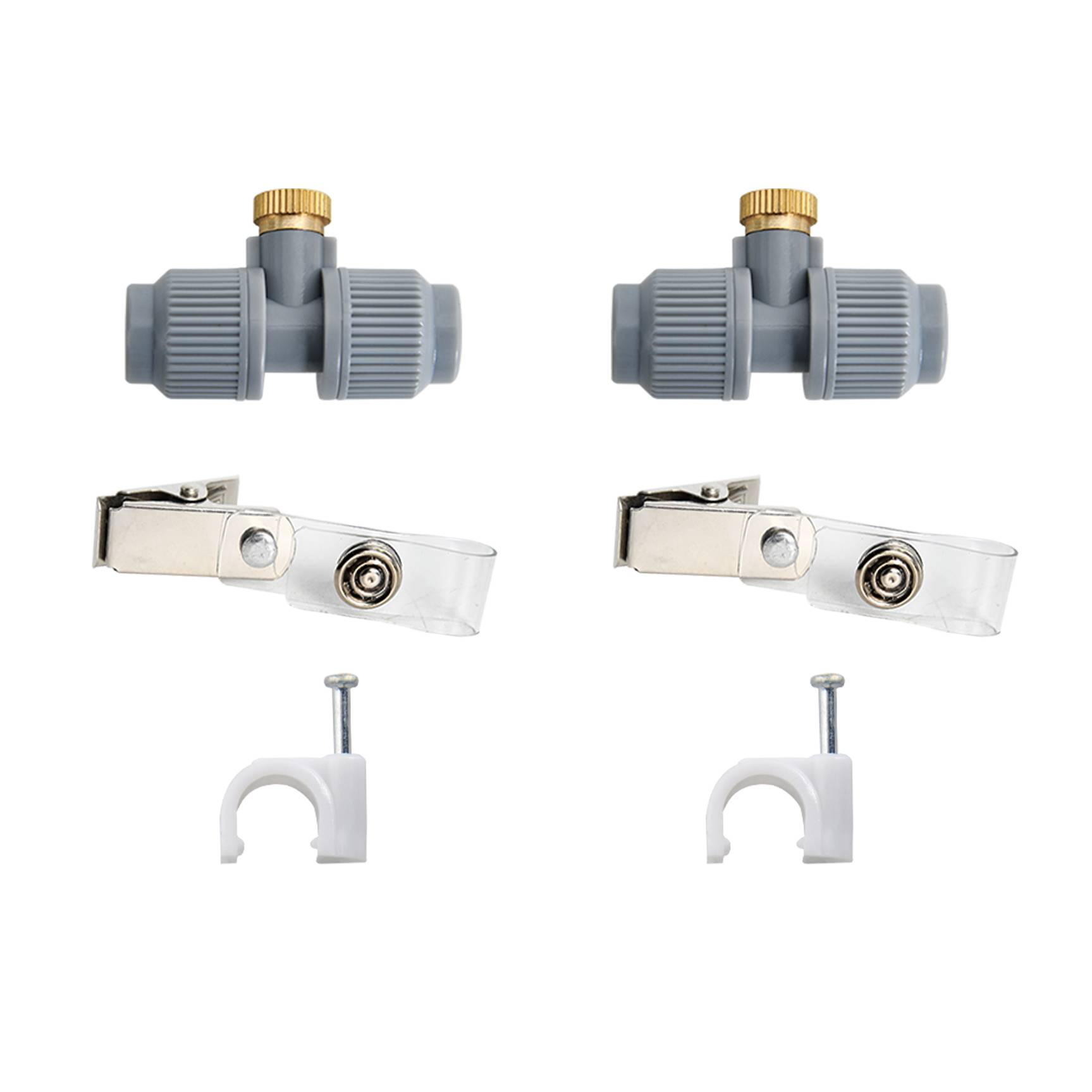 Support avec buse pour tuyau 3-8 WERKA PRO - Image 1