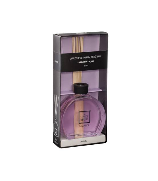 Diffuseur de parfum Lavande 50 ml avec 6 Bâtonnets - Image 2