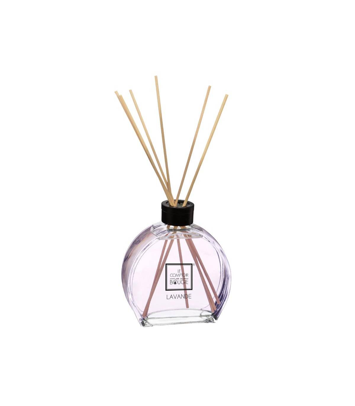 Diffuseur de parfum Lavande 50 ml avec 6 Bâtonnets - Image 1