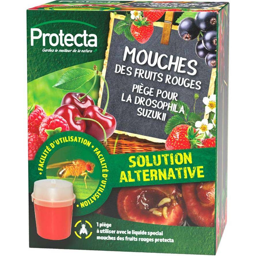 Protecta - Mouches des fruits rouges piège pour la drosophila suzukii - Image 1